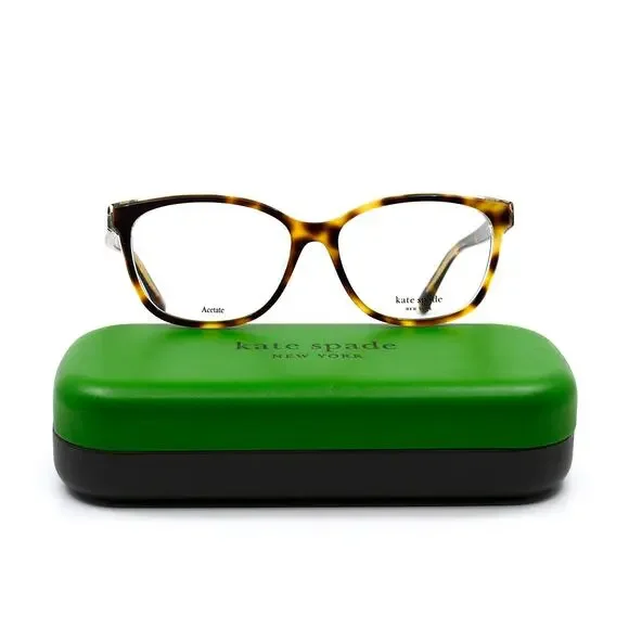 NEW KATE SPADE KATTALIN/F 086 HAVANA AUTHENTIC EYEGLASSES FRAME - Picture 6 of 11